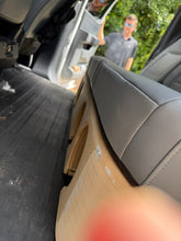Aluminum crew cab ford underseat box