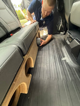 Aluminum crew cab ford underseat box