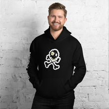 Skull & Cross Sticker Hoodie