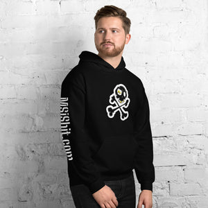 Skull & Cross Sticker Hoodie