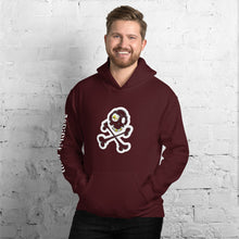 Skull & Cross Sticker Hoodie